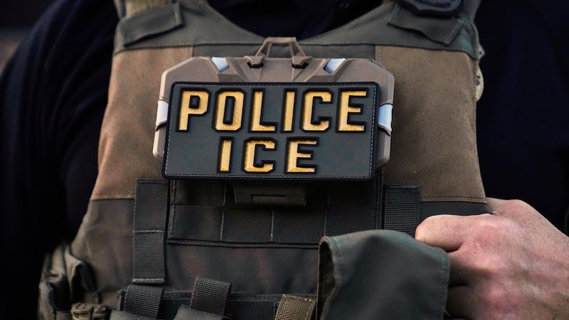 FILE - ICE agent