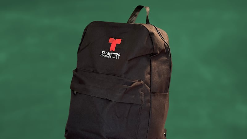 Telemundo Gainesville backpack