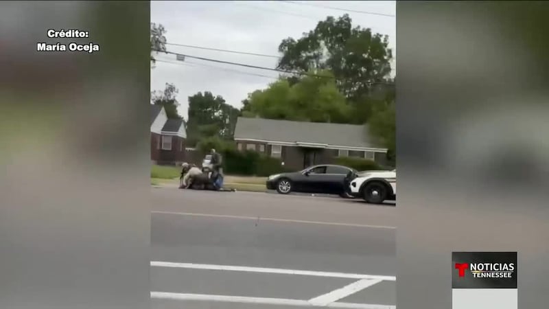 "Ayuda" el grito desesperado de un hispano tras ser detenido por agentes en Memphis